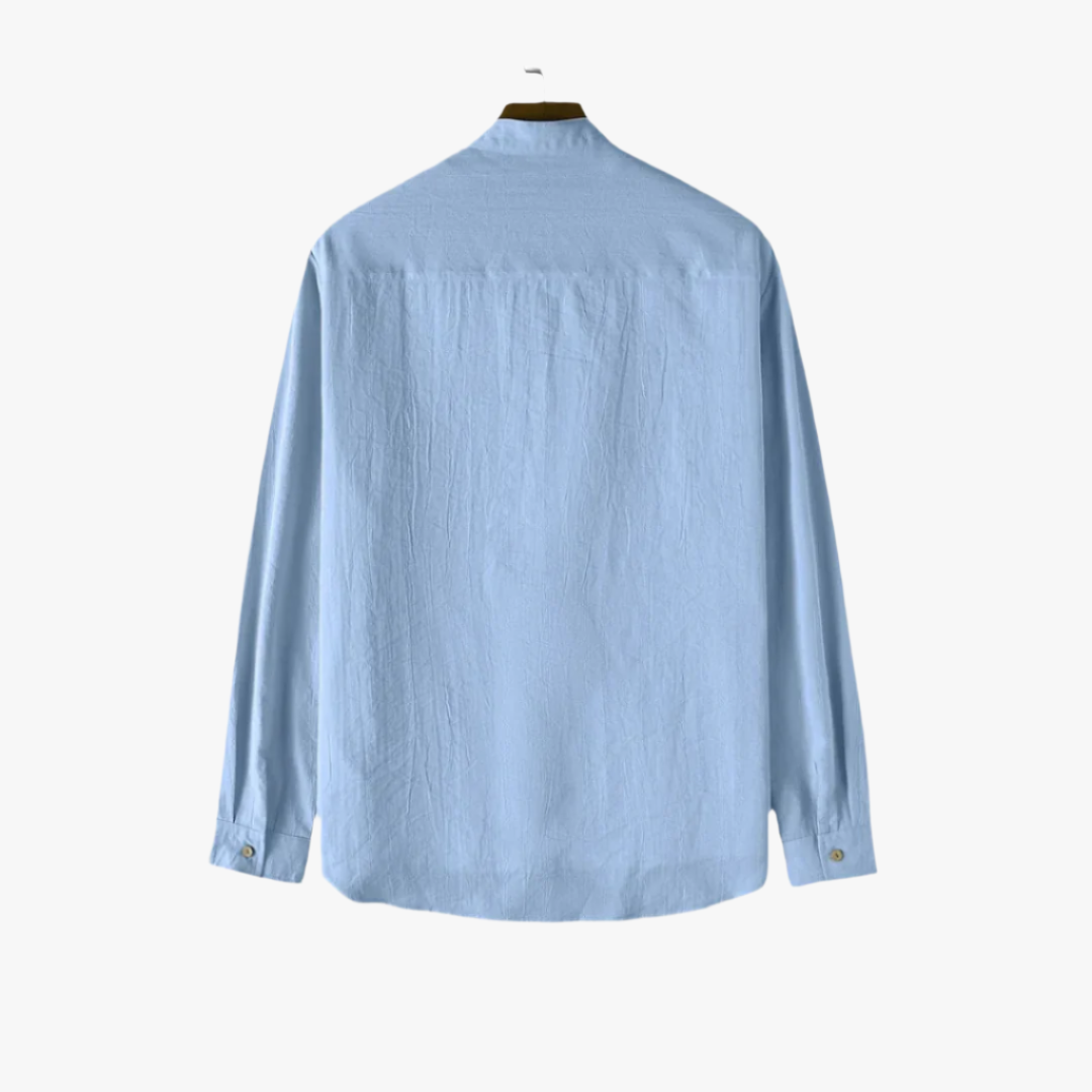 Miles & Luna | Relaxed Fit Men's Shirt - Casual & Comfortable Long Sleeve