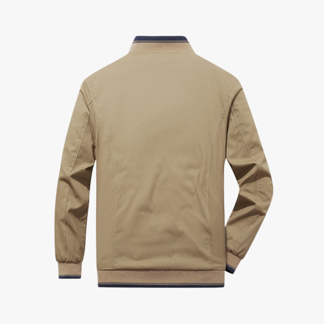 Miles & Luna Reversible Formal Bomber Jacket for Men