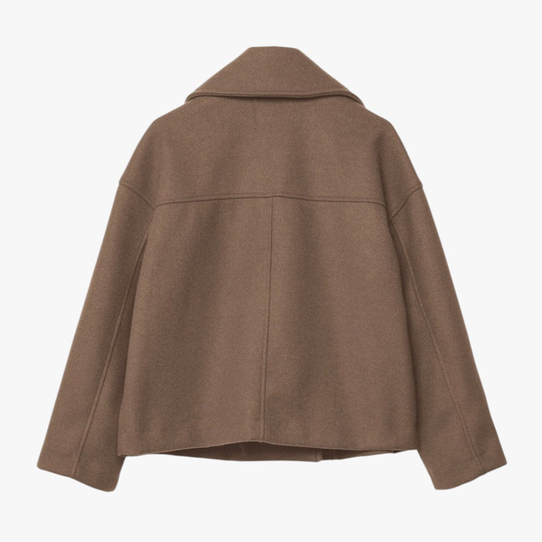Miles & Luna Short Double-Breasted Blazer for Women