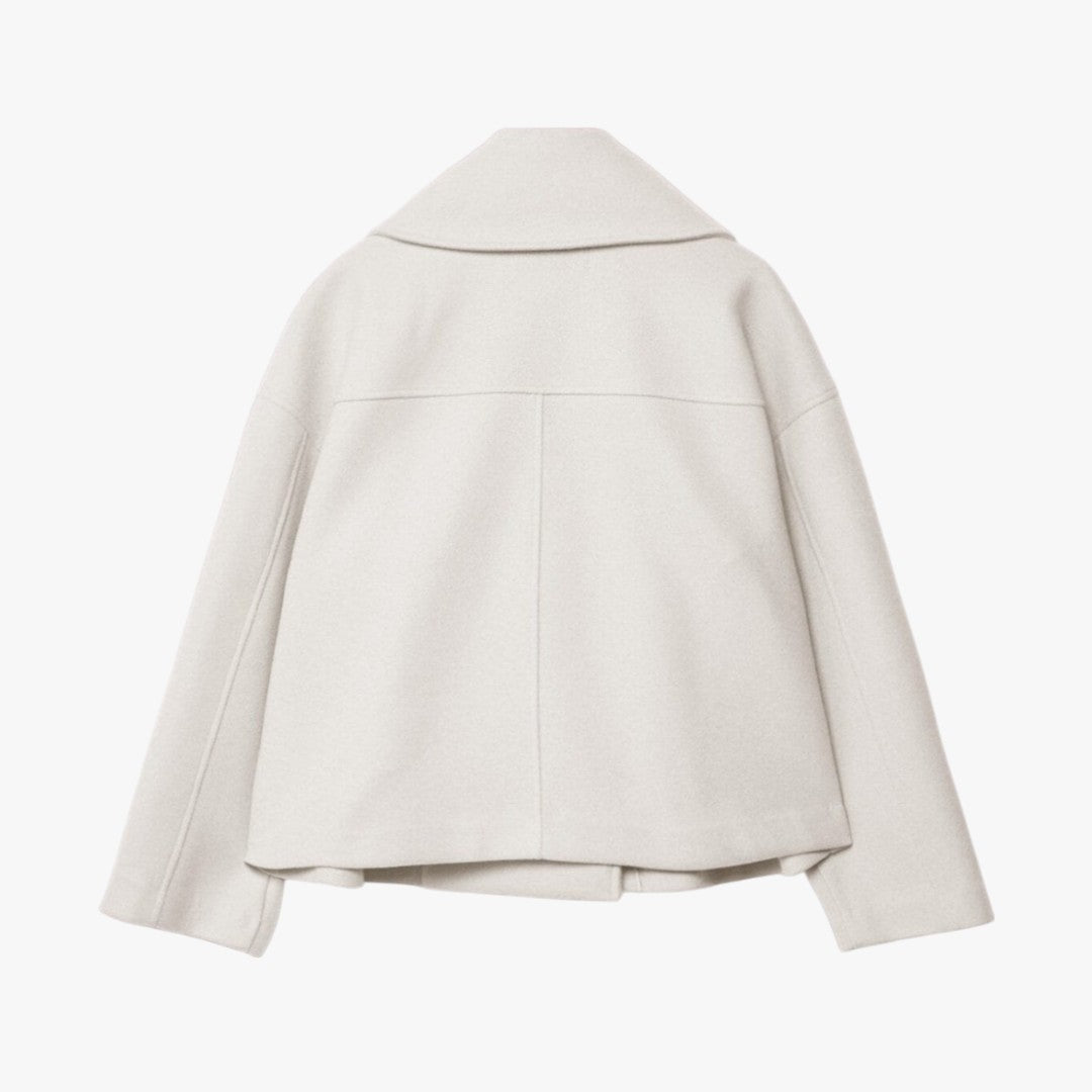 Miles & Luna Short Double-Breasted Blazer for Women