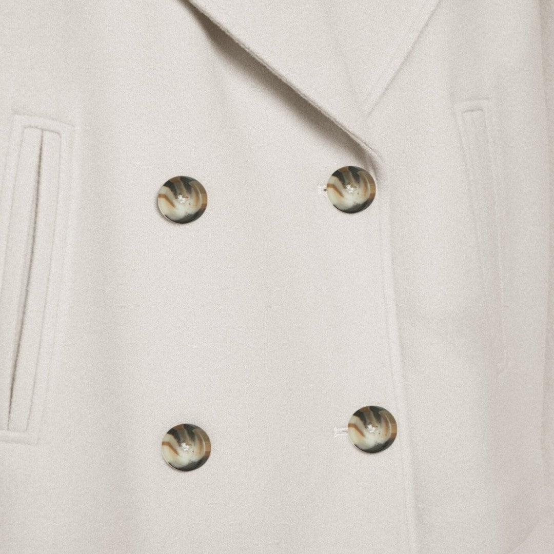 Miles & Luna Short Double-Breasted Blazer for Women