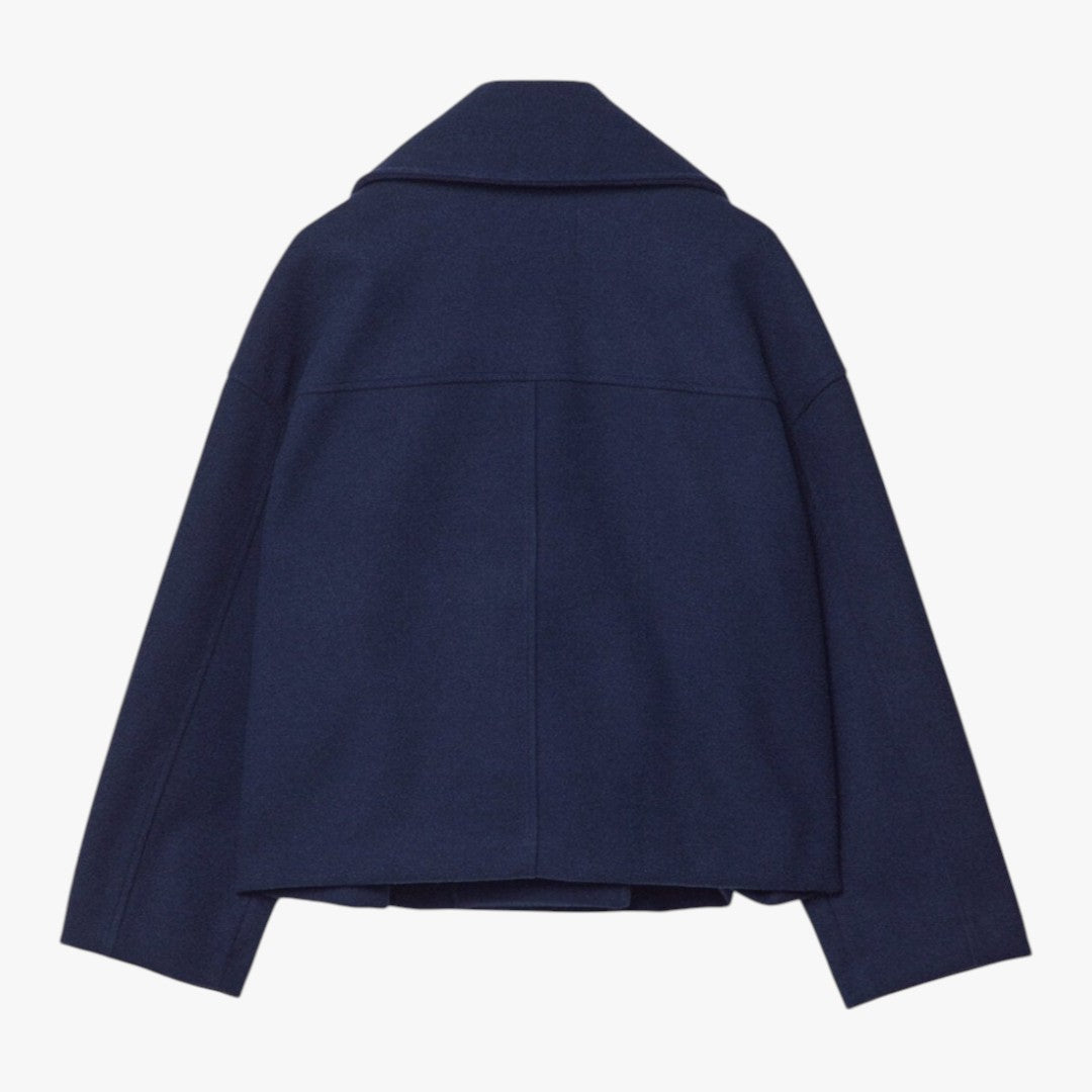 Miles & Luna Short Double-Breasted Blazer for Women