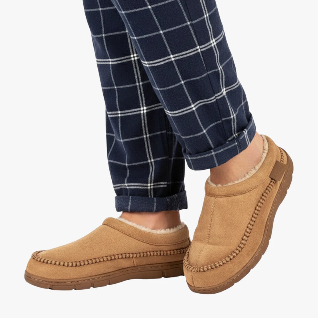 Miles & Luna Slipper Boots with Warm Lining and Non-Slip Sole