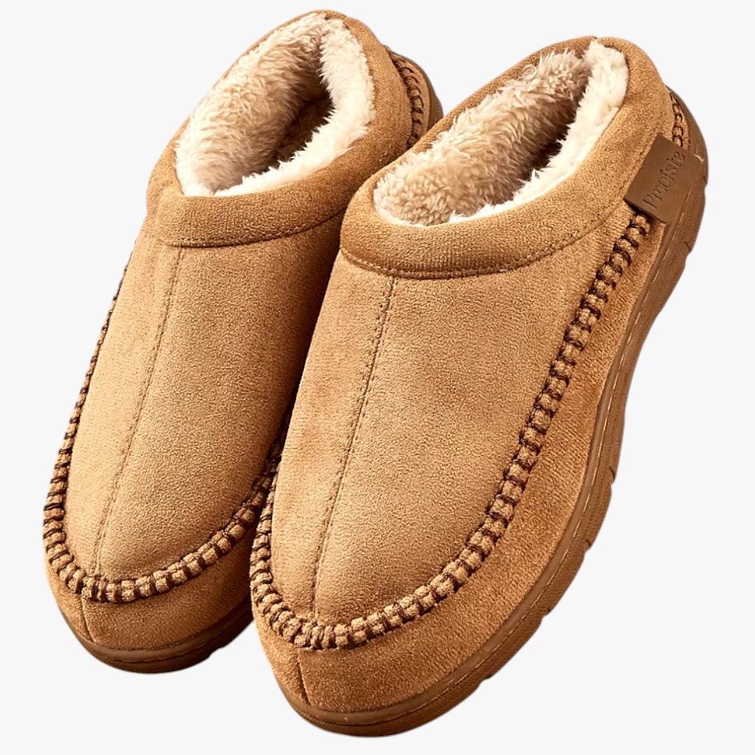 Miles & Luna Slipper Boots with Warm Lining and Non-Slip Sole