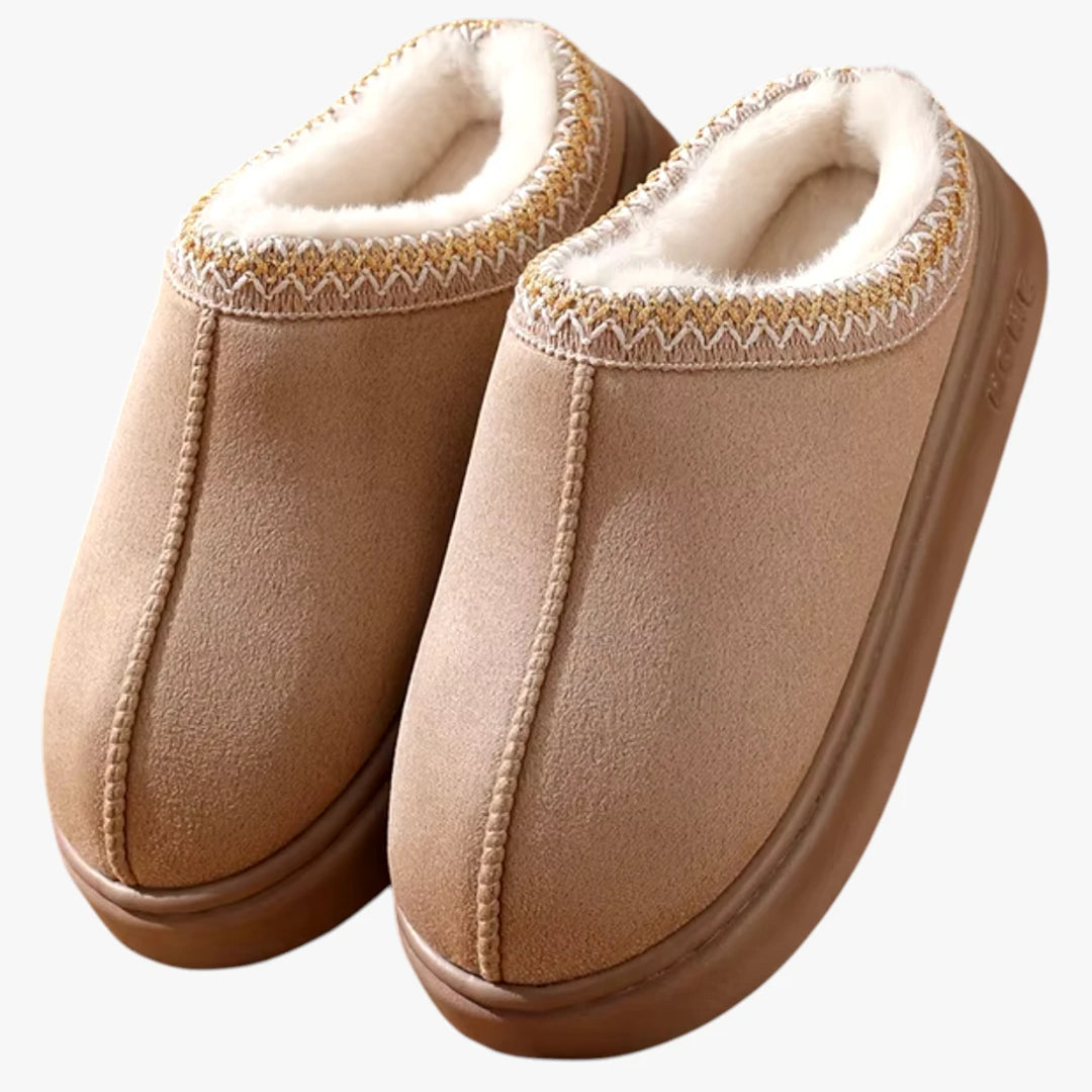 Miles & Luna Slippers with Memory Foam Comfort and Warm Lining