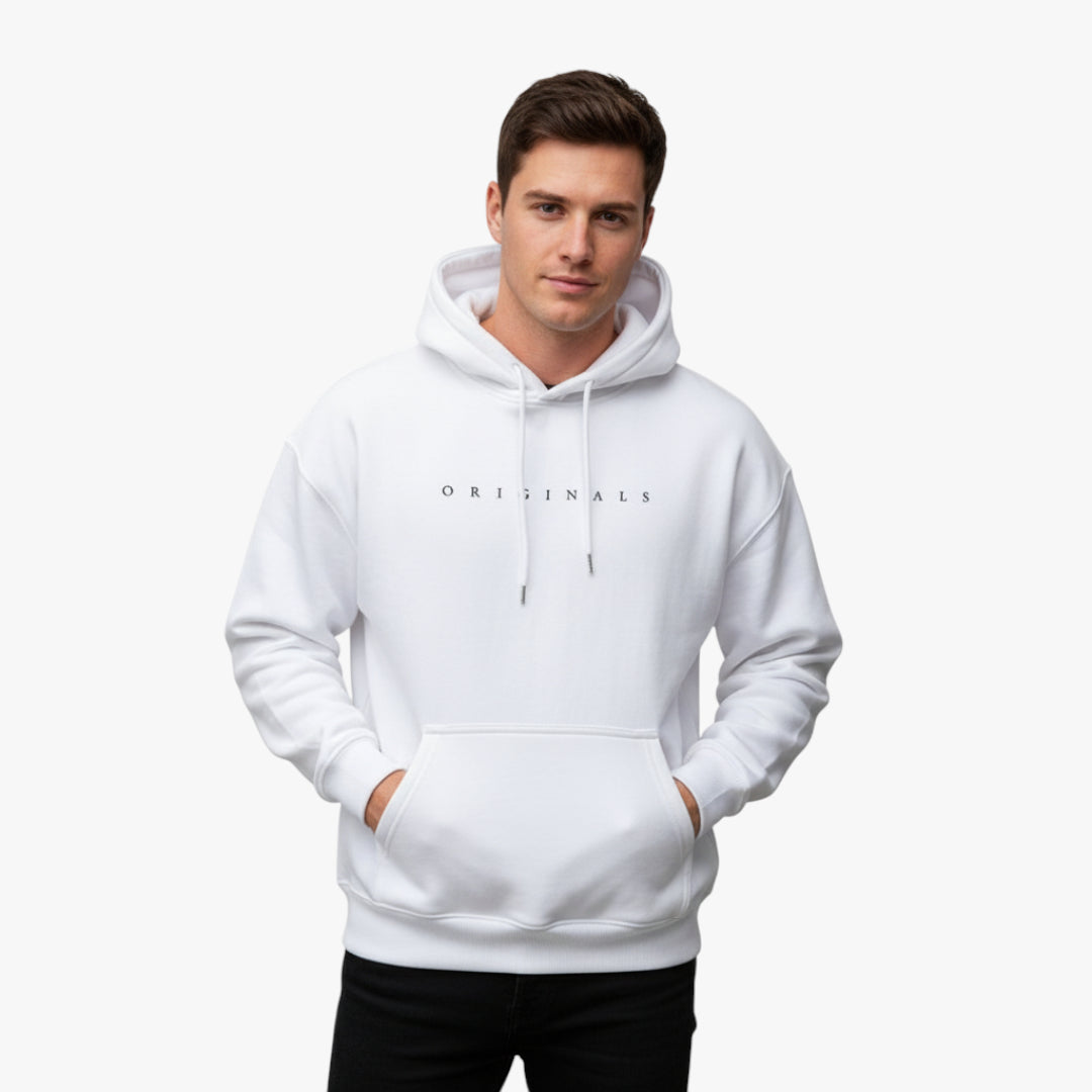 Miles & Luna Soft Comfortable Hoodie with Stylish Versatile Design for Men