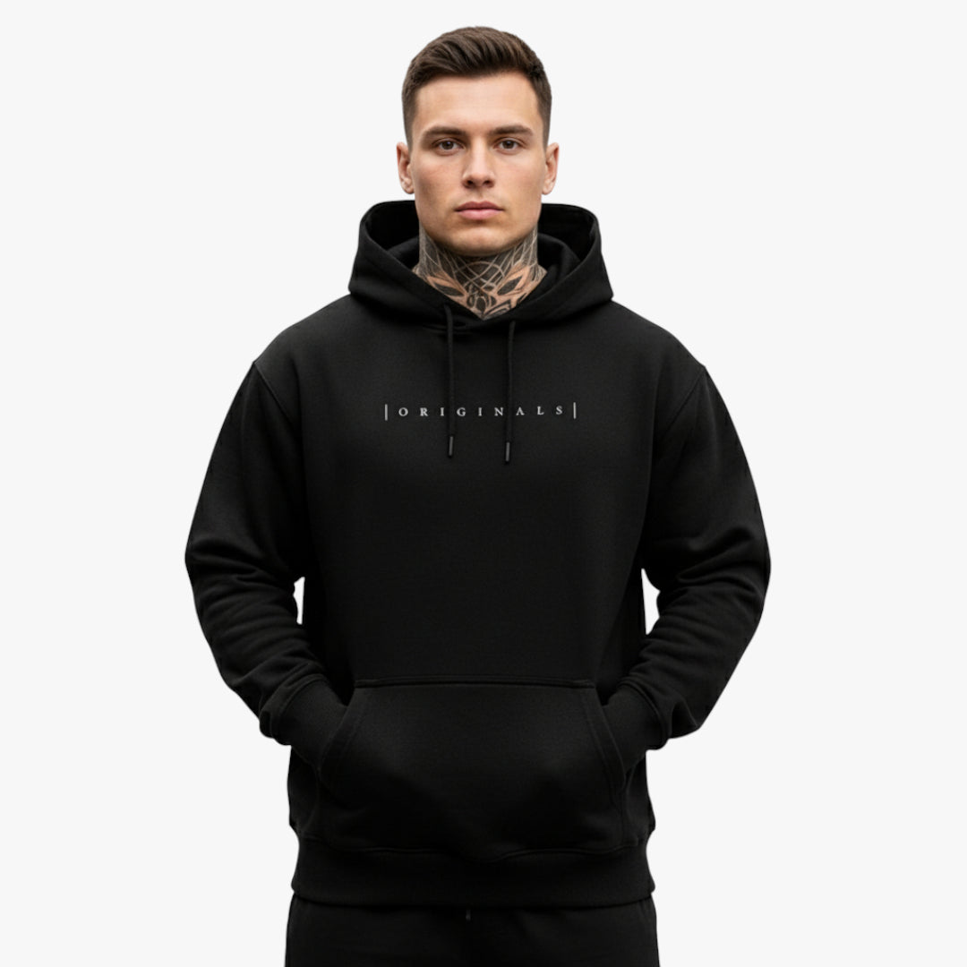 Miles & Luna Soft Comfortable Hoodie with Stylish Versatile Design for Men
