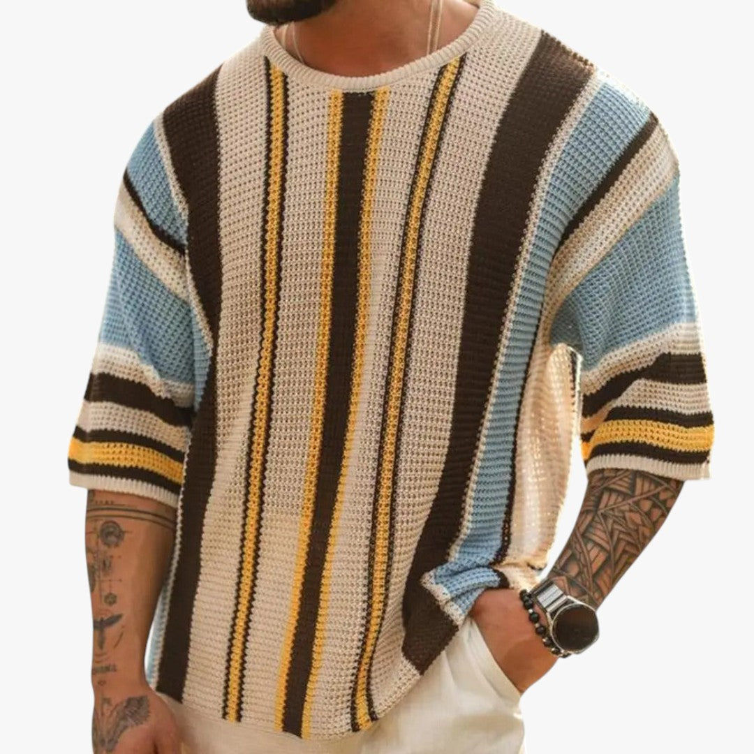 Miles & Luna Stripe Sweater for Men