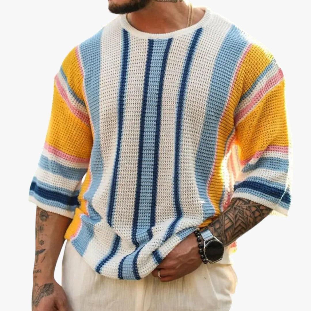 Miles & Luna Stripe Sweater for Men
