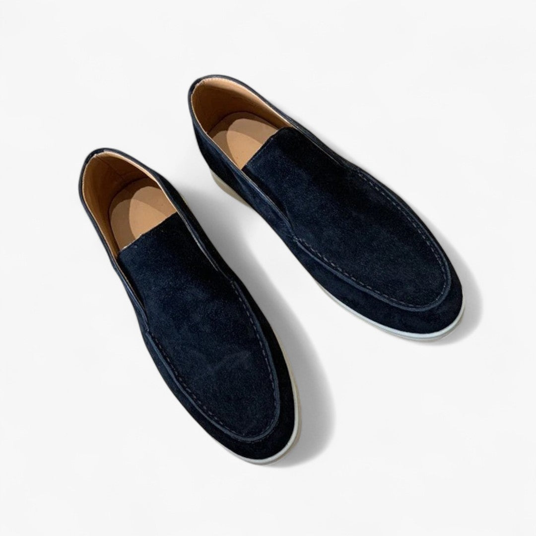 Miles & Luna Suede Loafers Slip on Shoes for Men