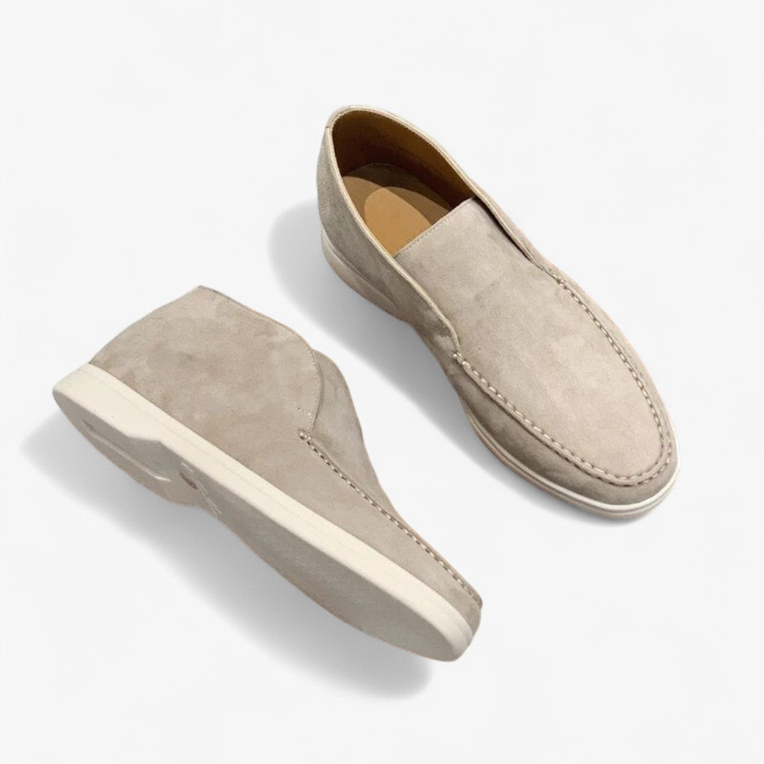 Miles & Luna Suede Loafers Slip on Shoes for Men