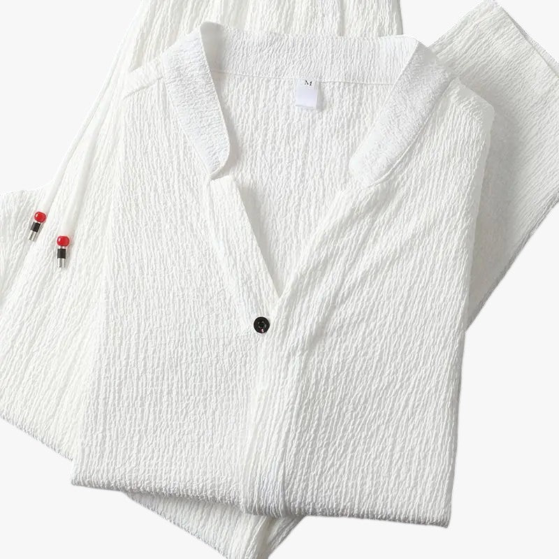 Miles & Luna Summer Relax Fit 2-Piece Set for Men