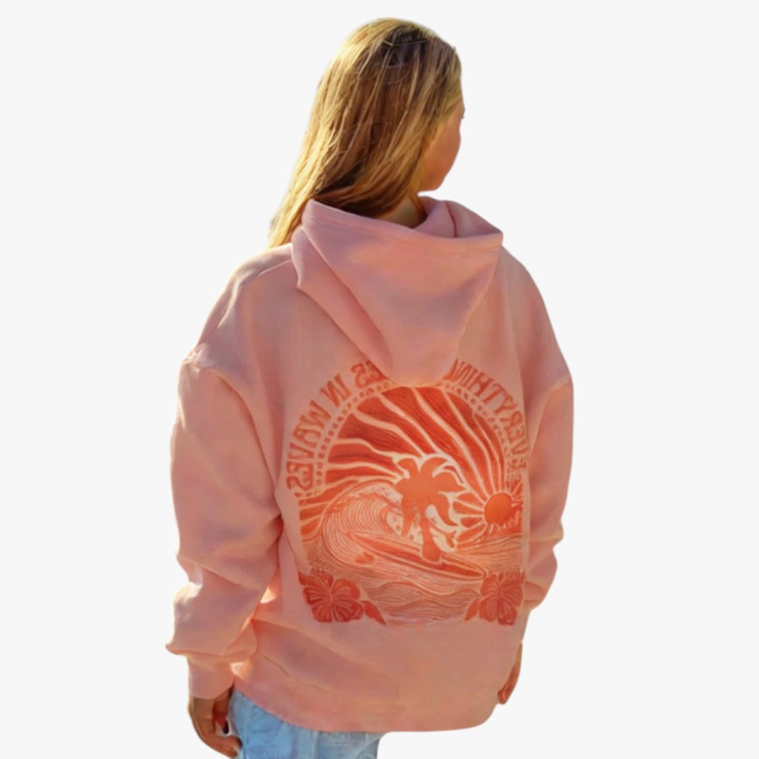 Miles & Luna SunSet Hoodie for Women
