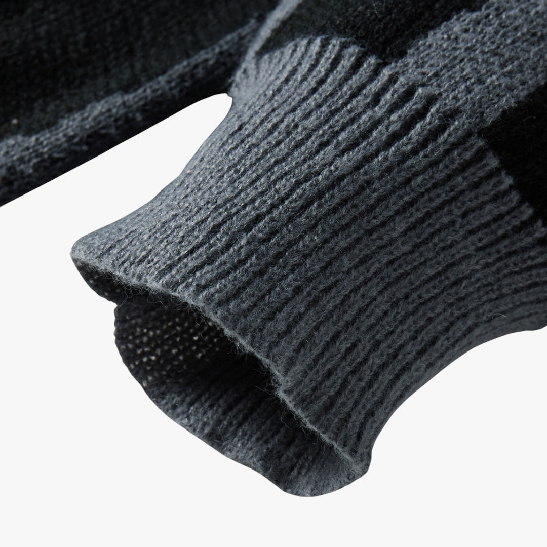 Miles & Luna Sweater – Graphic knit sweater with crewneck design for men