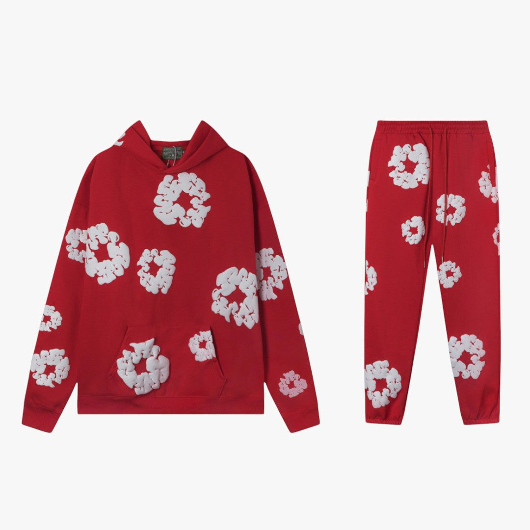 Miles & Luna The Cotton Wreath Hoodie and Jogger Set - Unisex