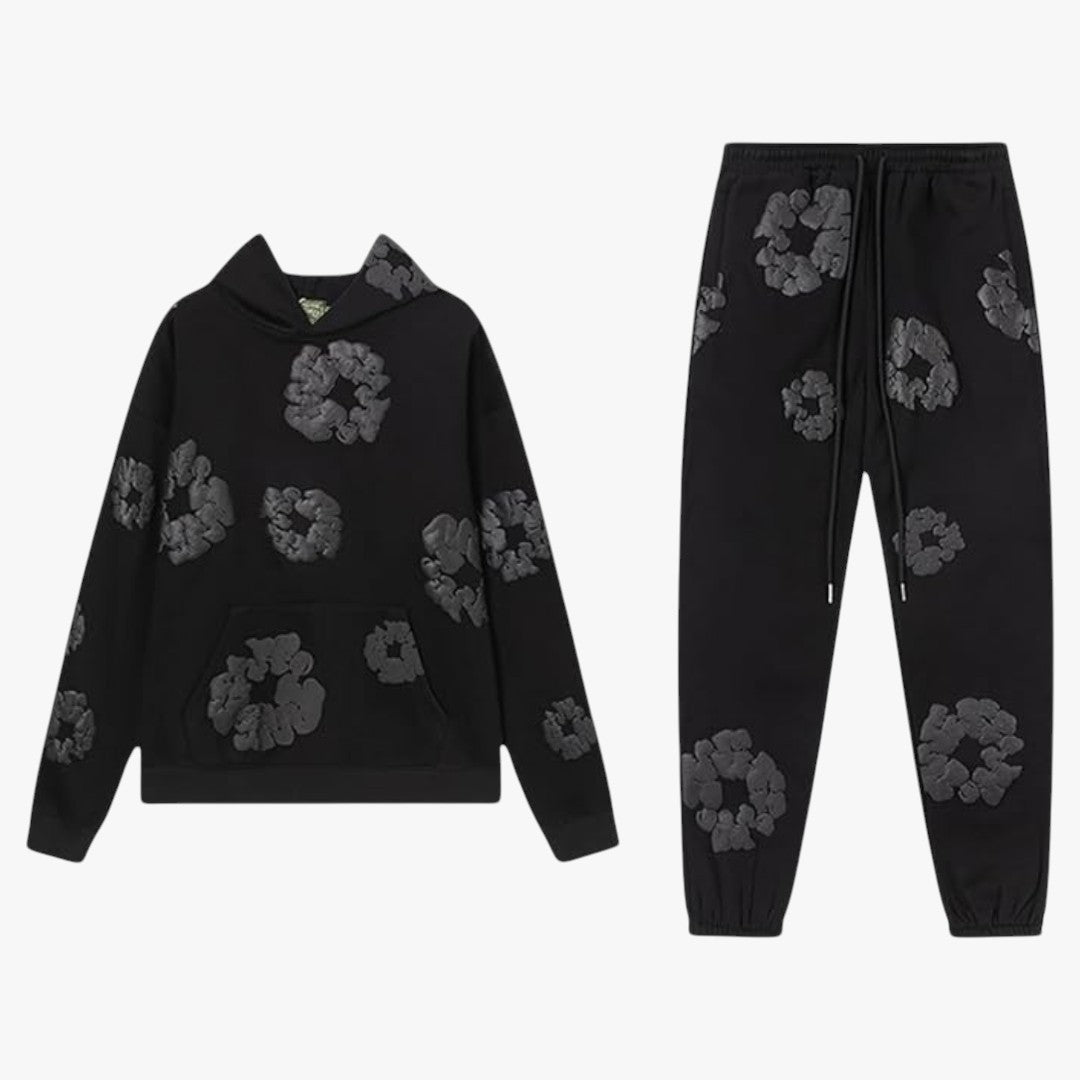 Miles & Luna The Cotton Wreath Hoodie and Jogger Set - Unisex