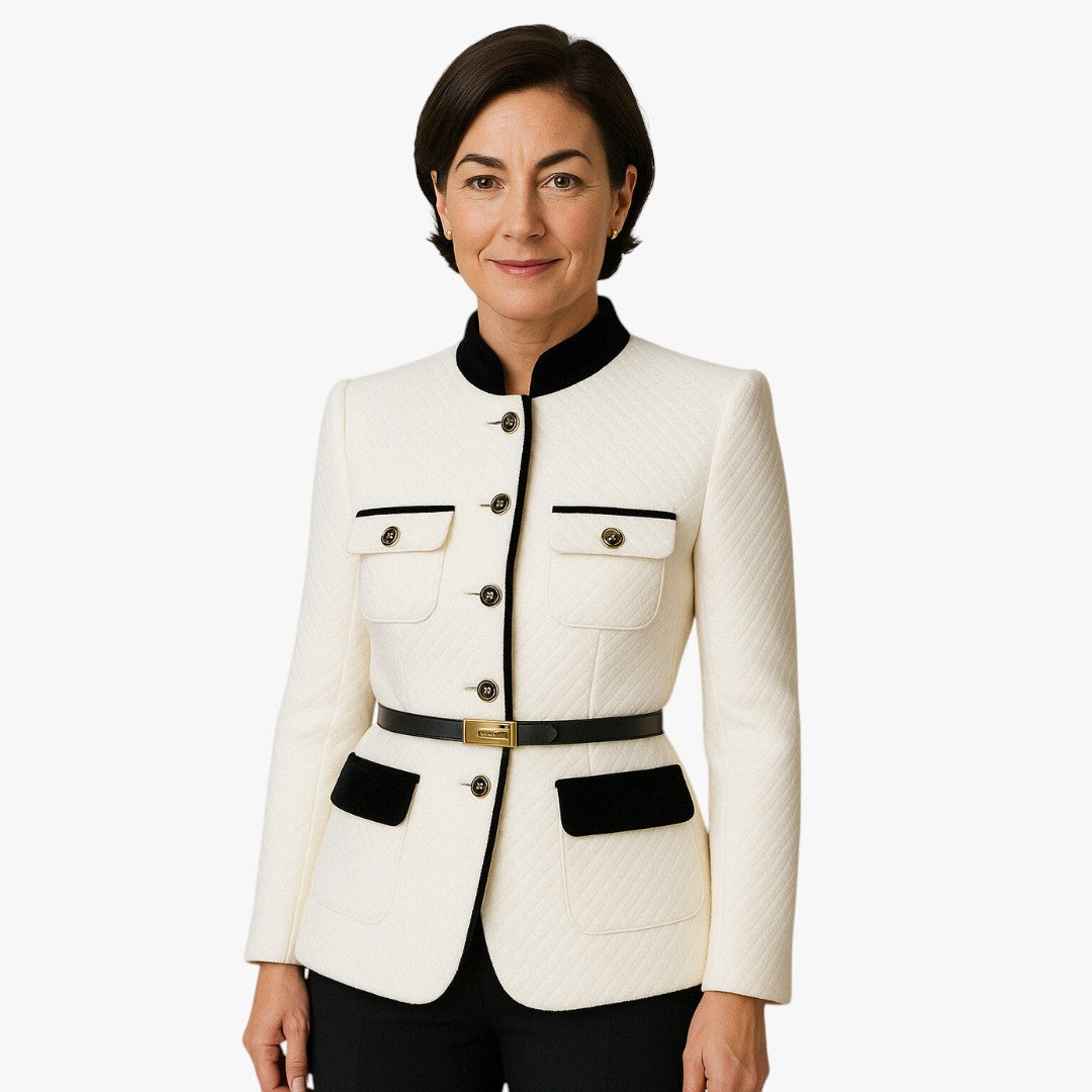 Miles & Luna Tweed Blazer for Women