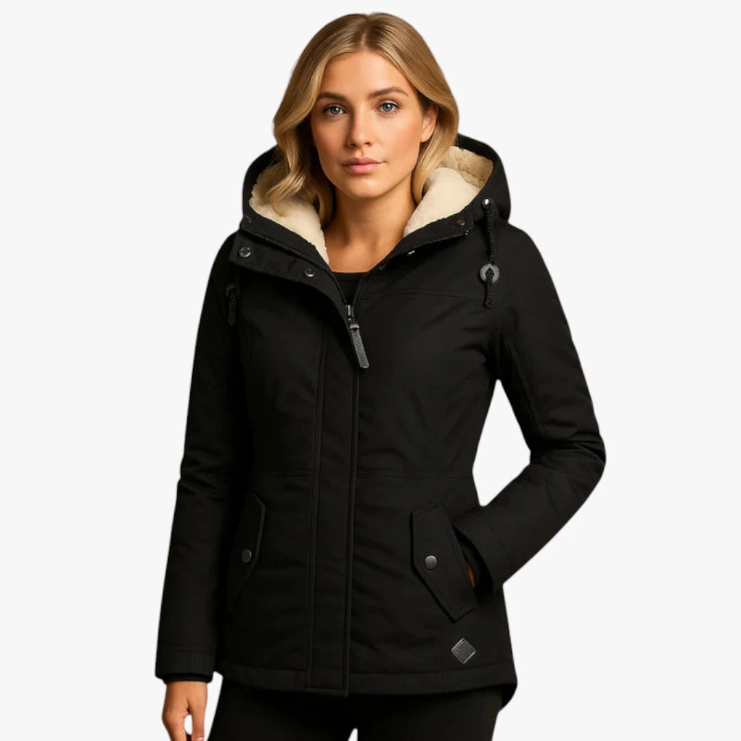 Miles & Luna Winter Coat - Long Elegant Coat with a Stylish Cut for Cold Days