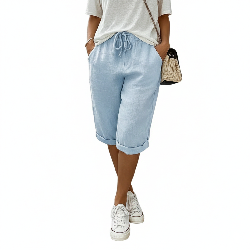 Norah | Pants Breathable Knee Length Pants for Women