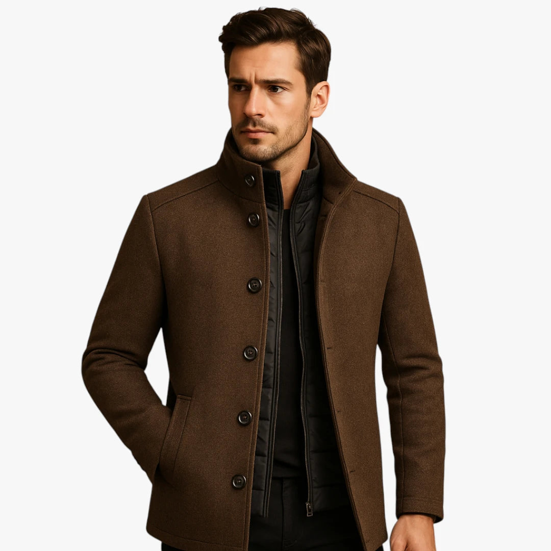 Miles & Luna Classic Trenchcoat for Men