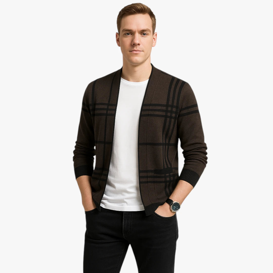 Miles & Luna Contemporary Cardigan for Men