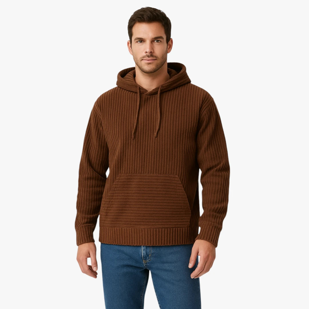 Miles & Luna Corduroy Hoodie for Men