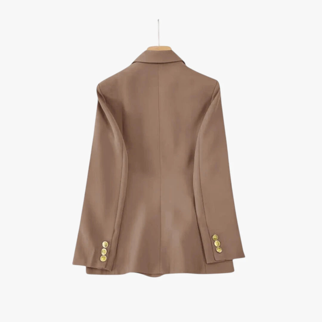 Miles & Luna Double-Breasted Blazer for Women