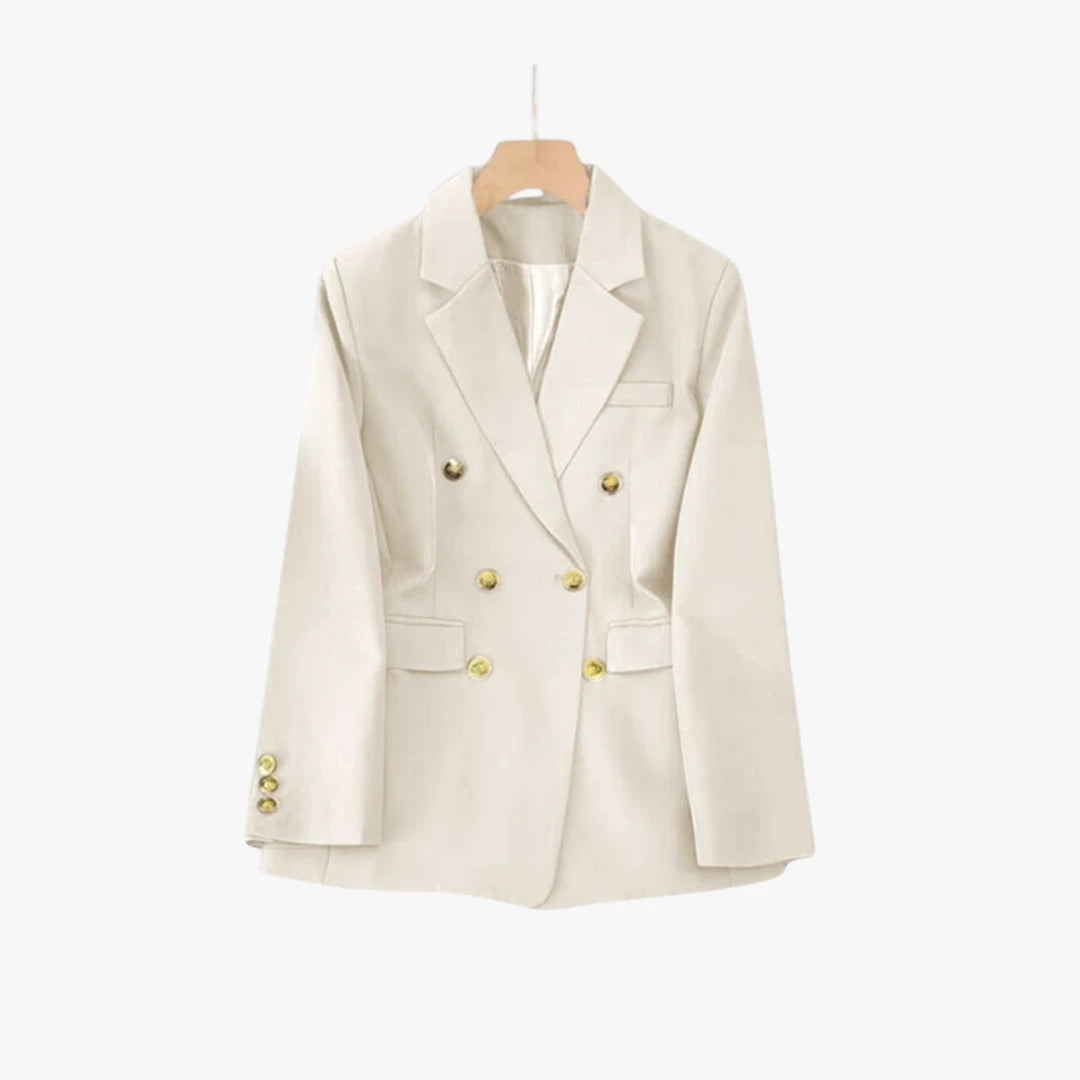 Miles & Luna Double-Breasted Blazer for Women