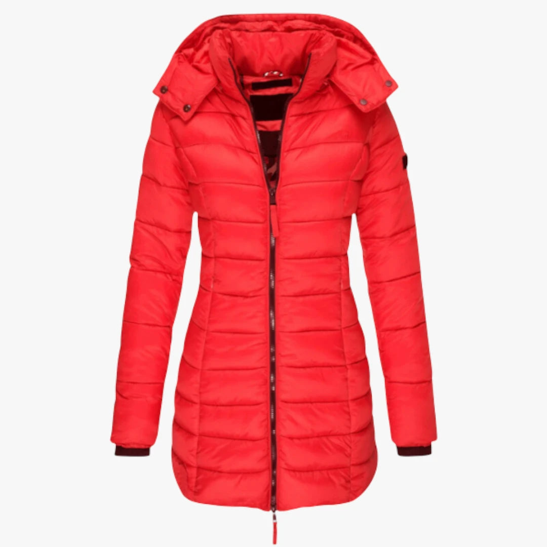 Miles & Luna Jacket Long Puffer Design For women