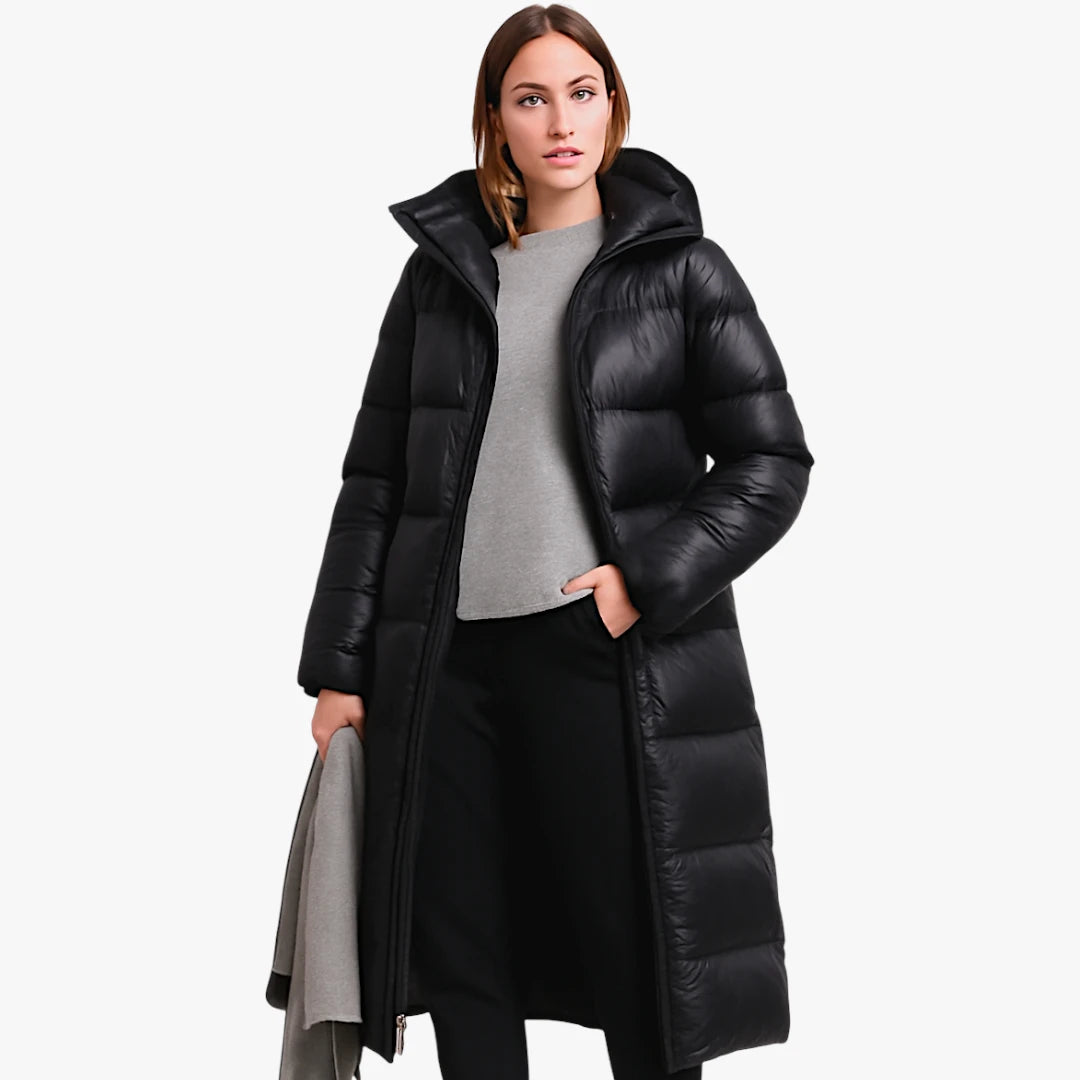 Miles & Luna Long Padded Jacket for Women