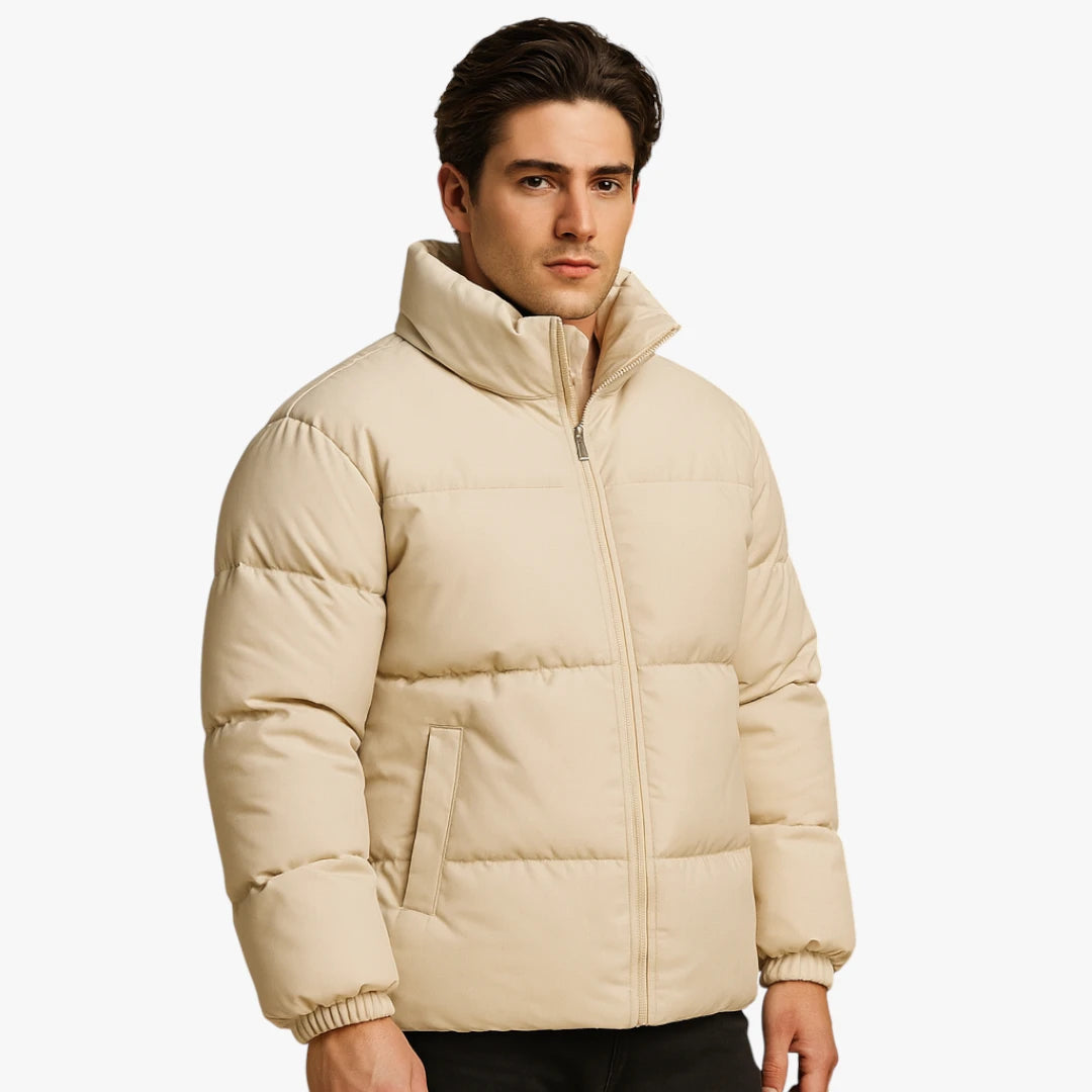 Miles & Luna Quilted Winter Jacket for Men