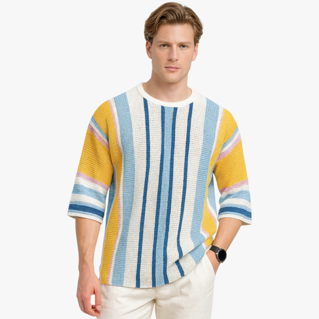 Miles & Luna Stripe Sweater for Men