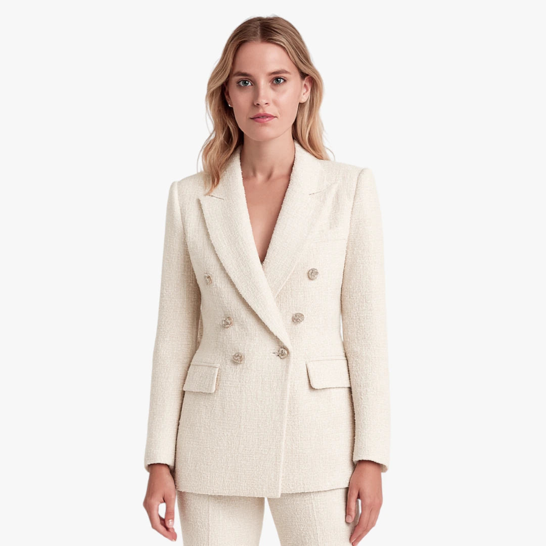 Miles & Luna Tweed Blazer For Women