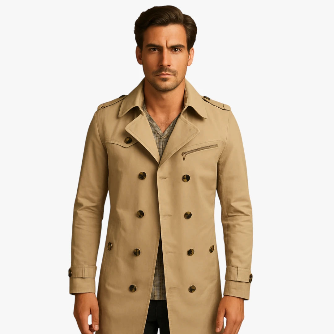 Miles & Luna Waterproof Coat for Men