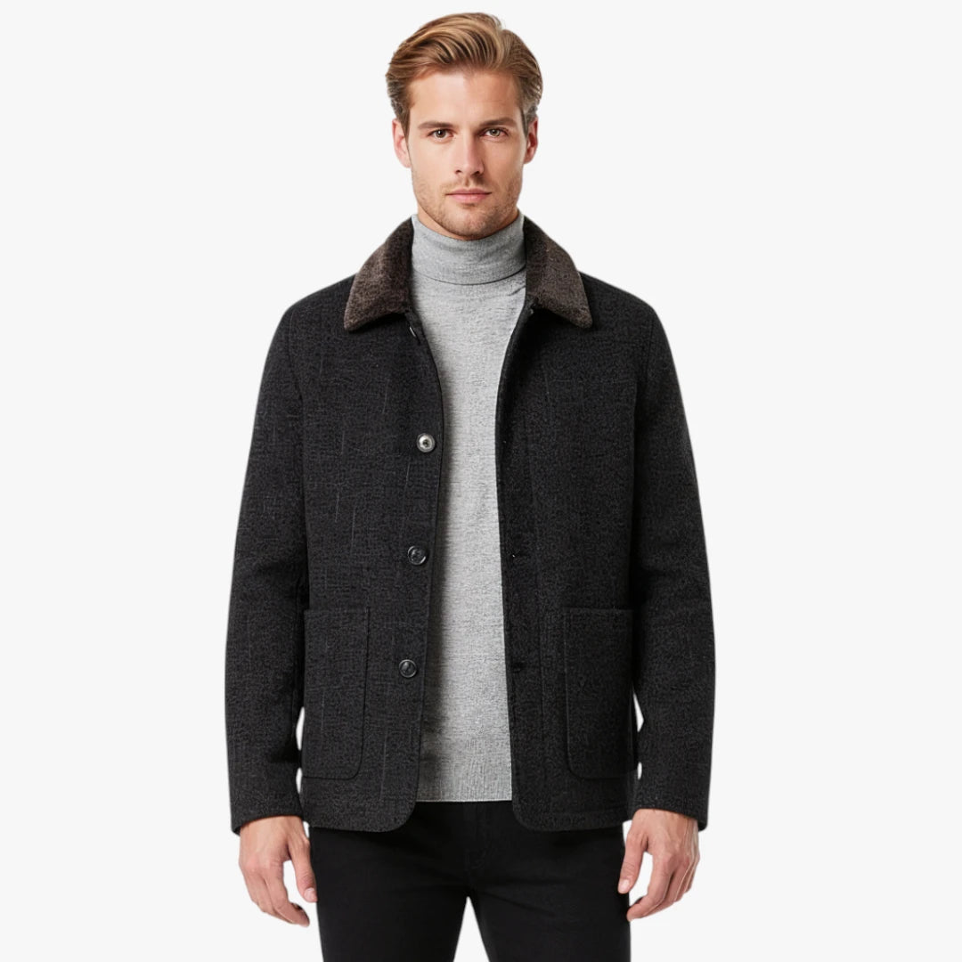 Miles & Luna Wool Jacket for Men